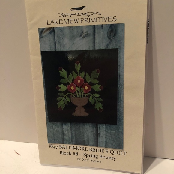 Twelve LAKE VIEW PRIMATIVES quilt patterns. All intact and ready for you to use - Picture 8 of 14